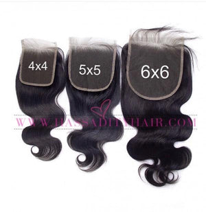 5x5" Lace Closures