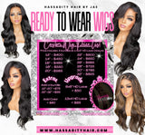 CUSTOM WIG INFO